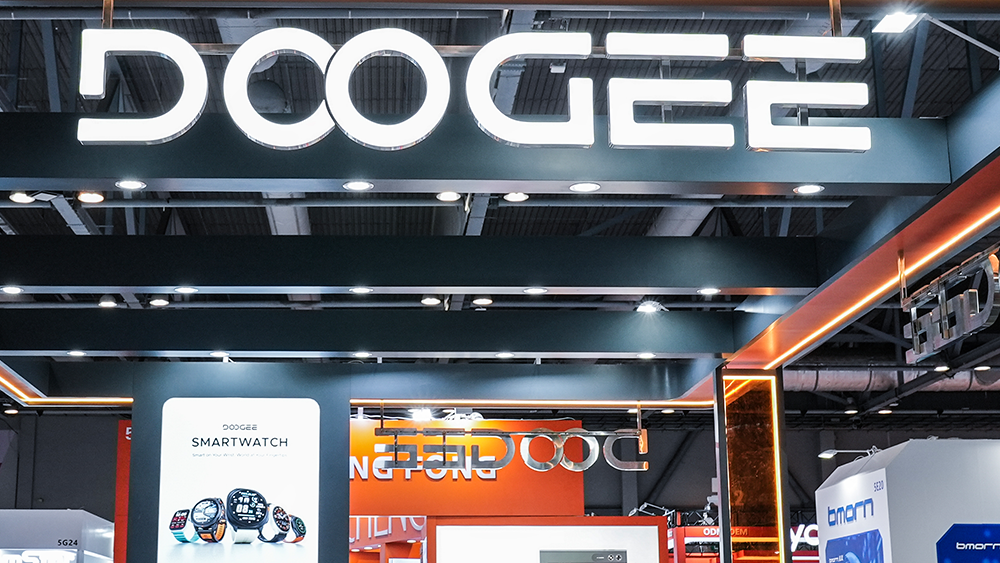 Invitación para asistir al stand de DOOGEE en la feria de electrónica de consumo Global Sources en Hong Kong 2024