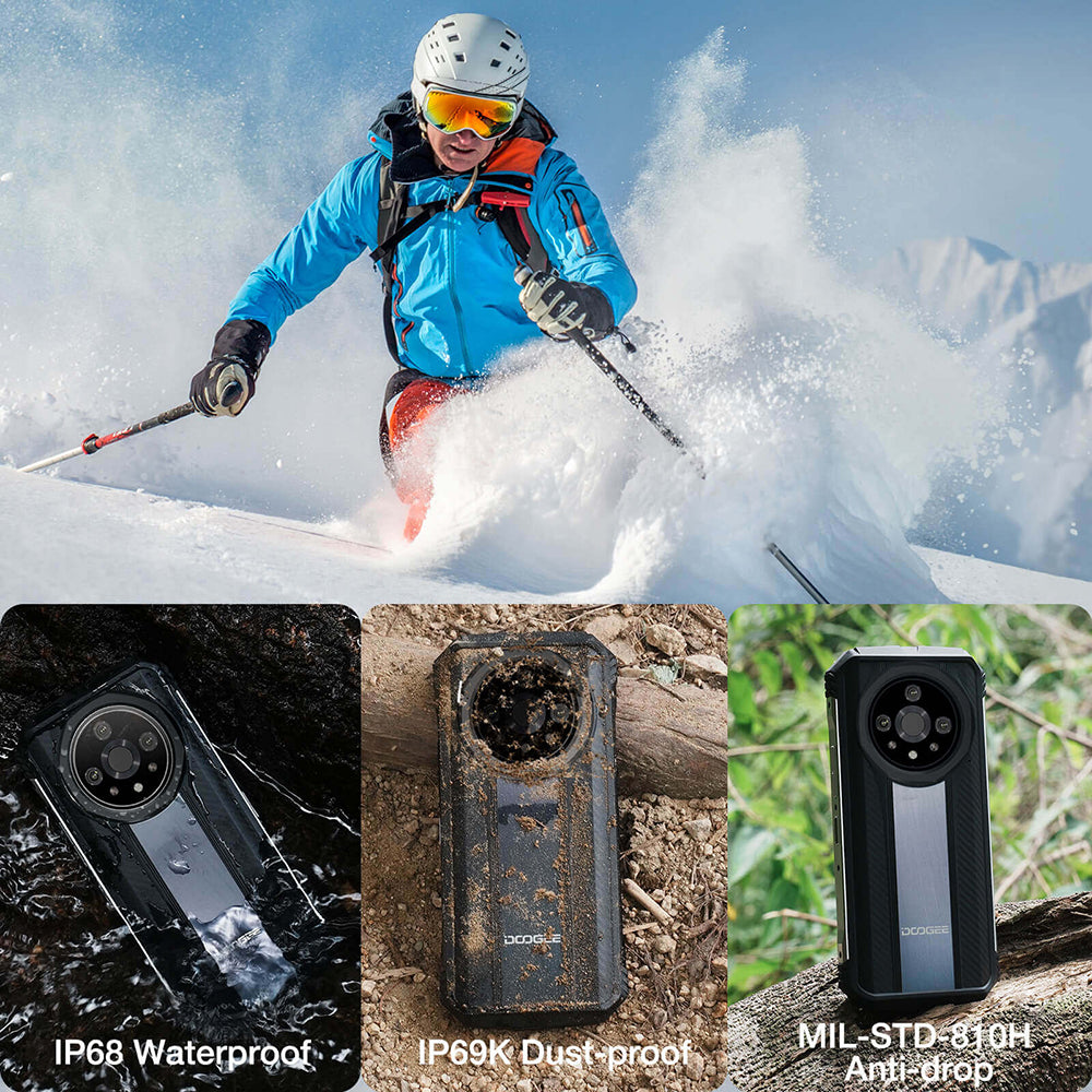 DOOGEE® V31GT Rugged Phone 10800mAh Thermal Imaging Function 