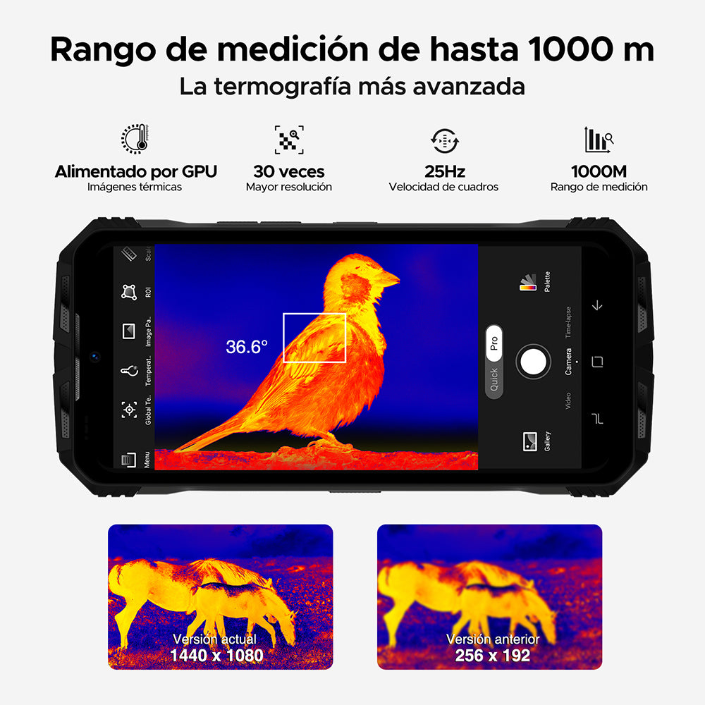 DOOGEE® V31GT Rugged Phone 10800mAh Thermal Imaging Function 