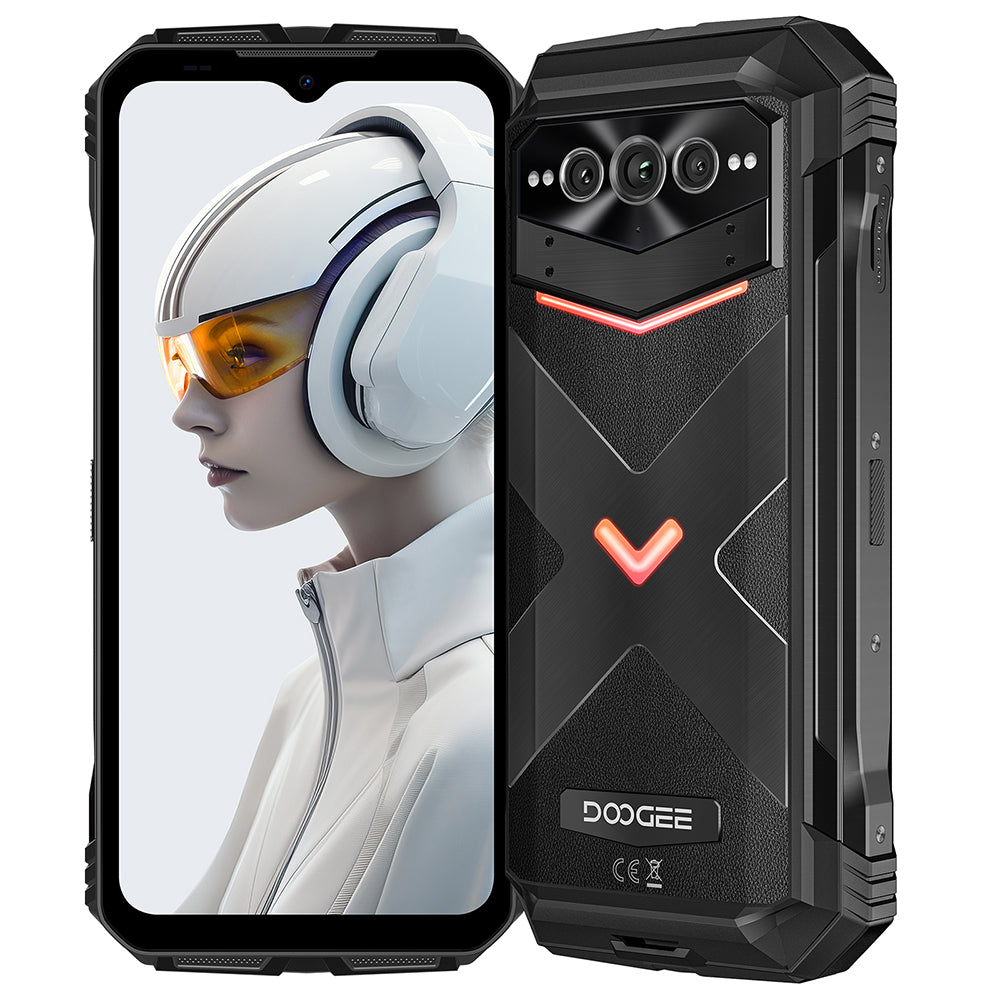 DOOGEE V Max Plus Teléfono resistente Memoria grande de 512 GB Fotografía ultranítida de 100 MP