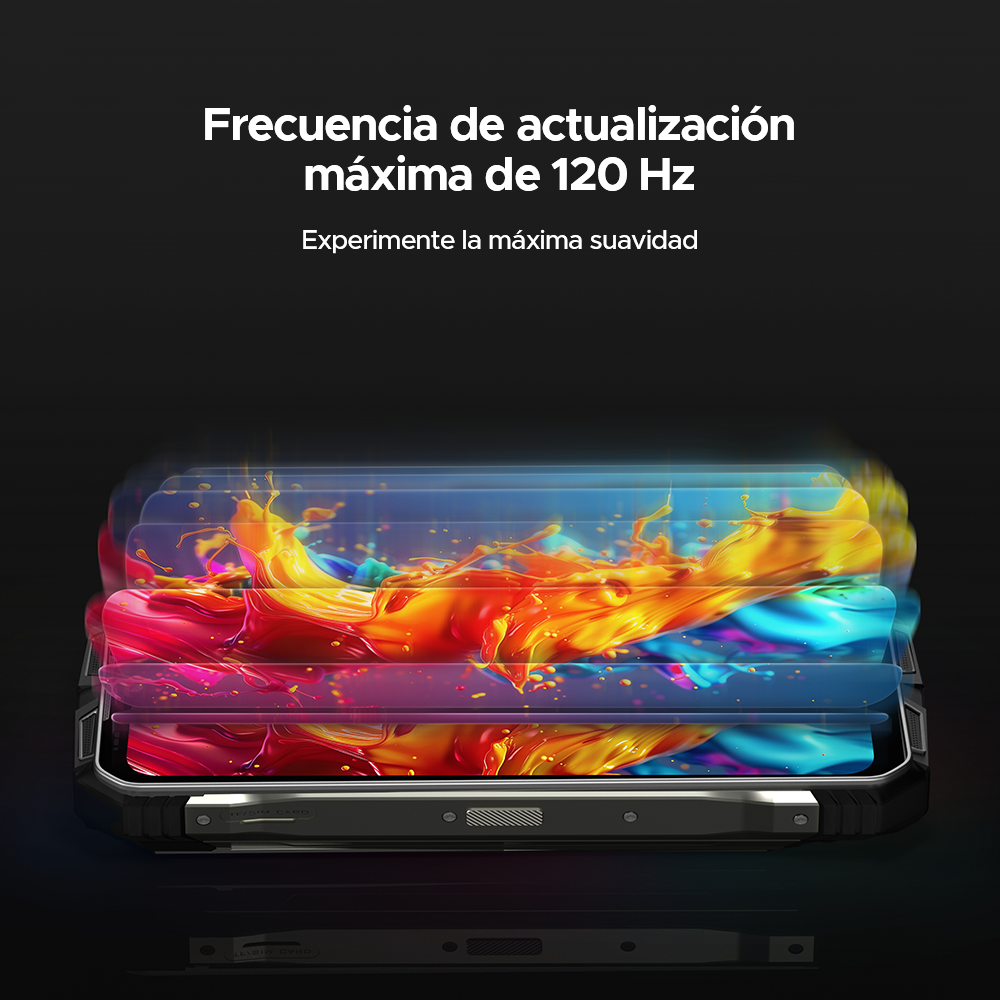 DOOGEE V Max Pro Teléfono resistente 512 GB de memoria grande 22000 mAh Batería grande Android 14